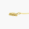 NEW 9ct Yellow Gold Bee & Honeycomb Pendant Necklace