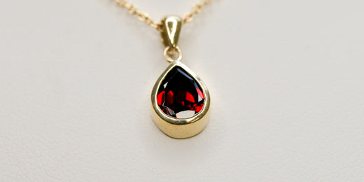 
                garnet pendant
              