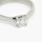 Platinum Solitaire 0.45ct Diamond Ring - Jordans Jewellers