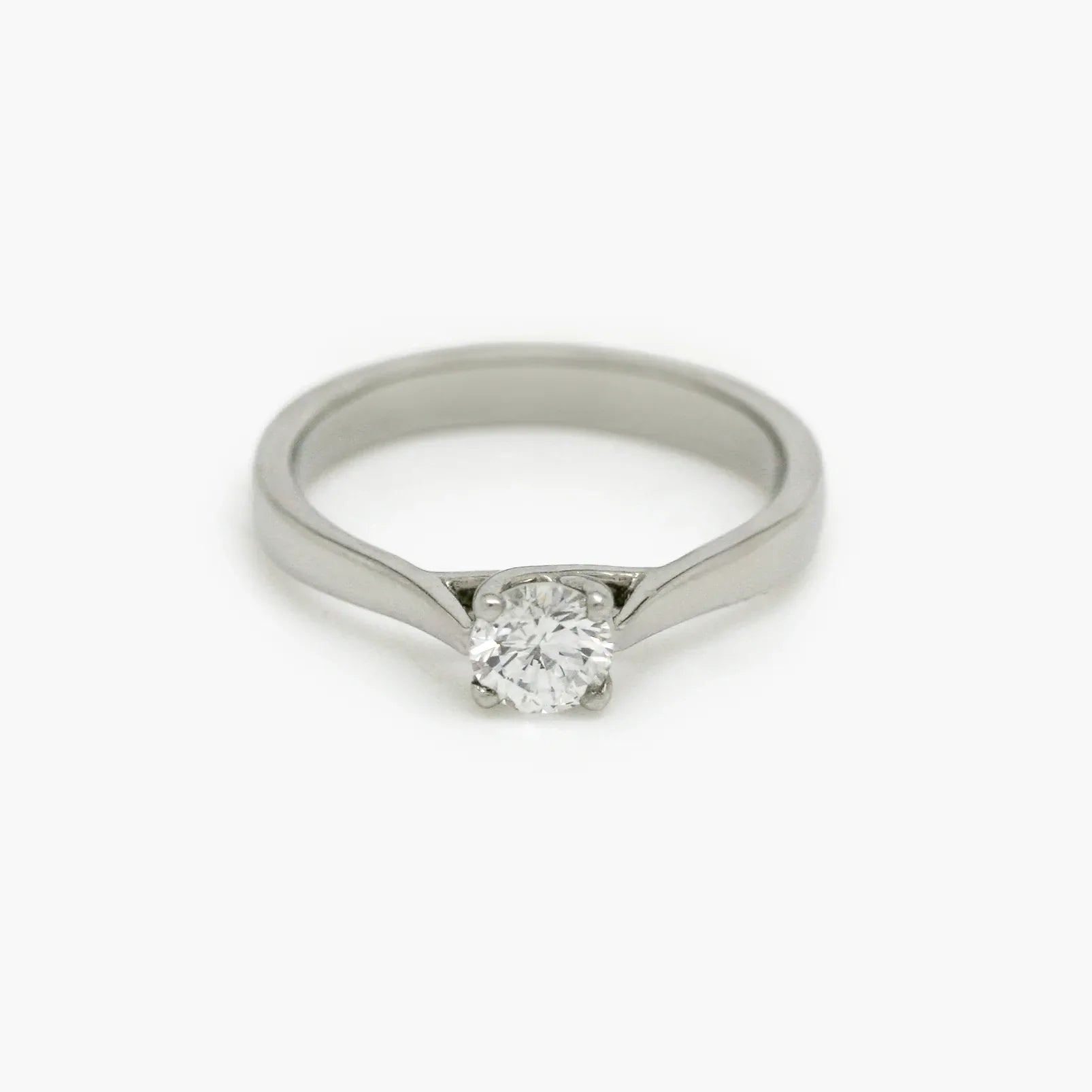 Platinum Solitaire 0.45ct Diamond Ring - Jordans Jewellers