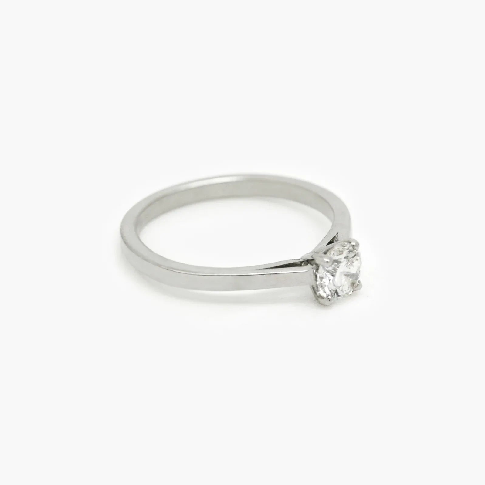 Platinum Solitaire 0.57ct Diamond Ring - Jordans Jewellers