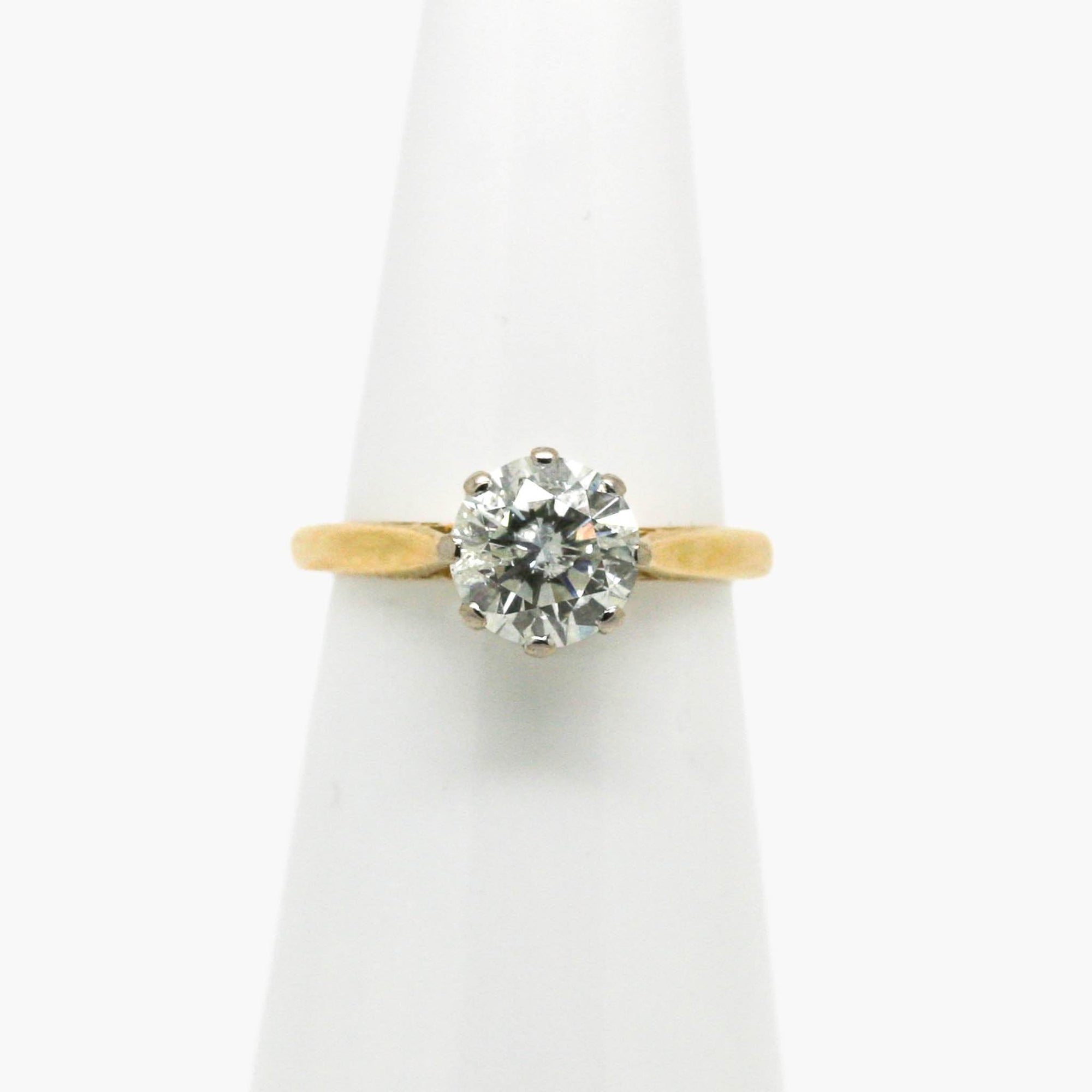 1.50ct Diamond Solitaire Ring in 18ct Gold - Jordans Jewellers