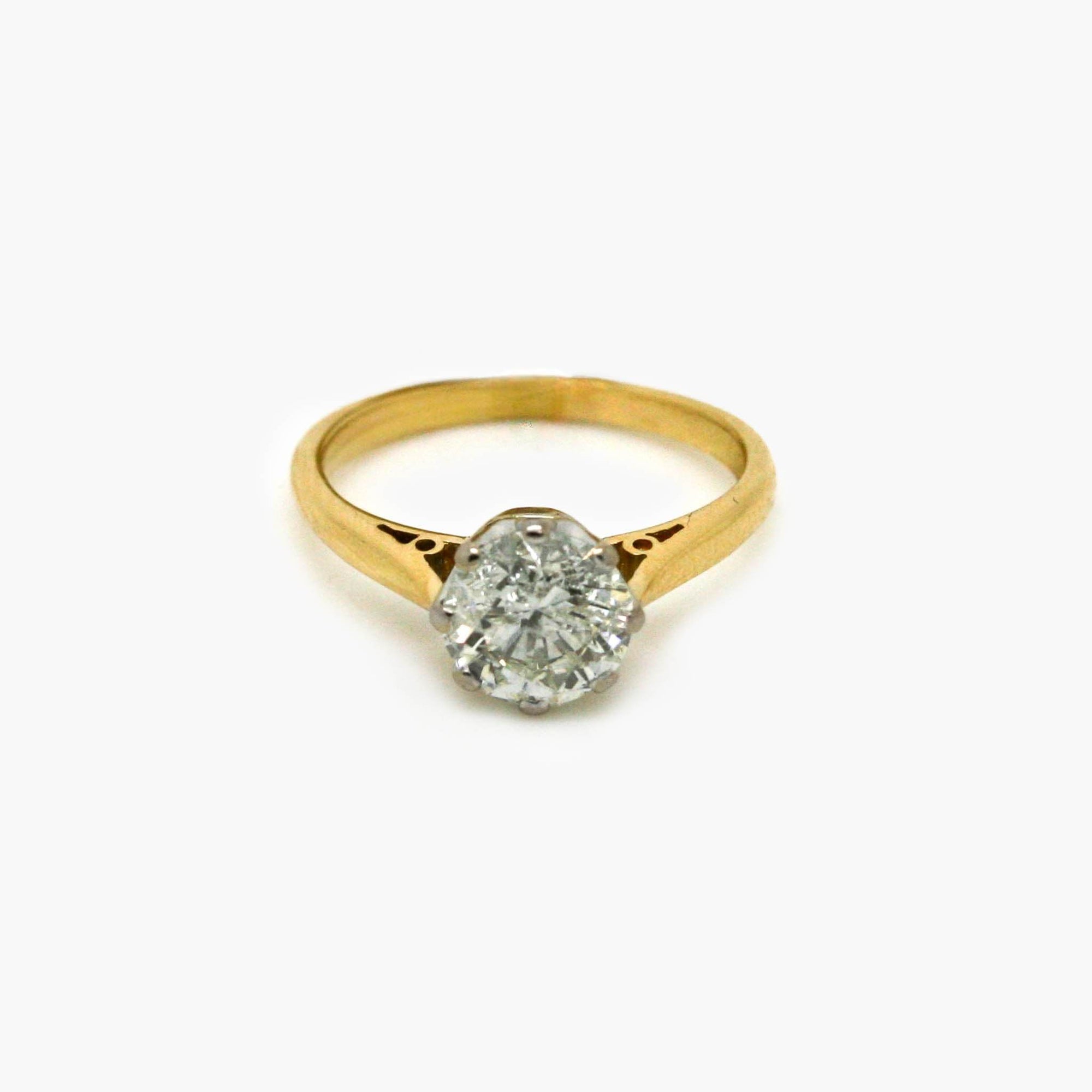 1.50ct Diamond Solitaire Ring in 18ct Gold - Jordans Jewellers