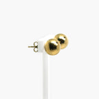 9ct Yellow Gold 9mm Ball Studs - Jordans Jewellers