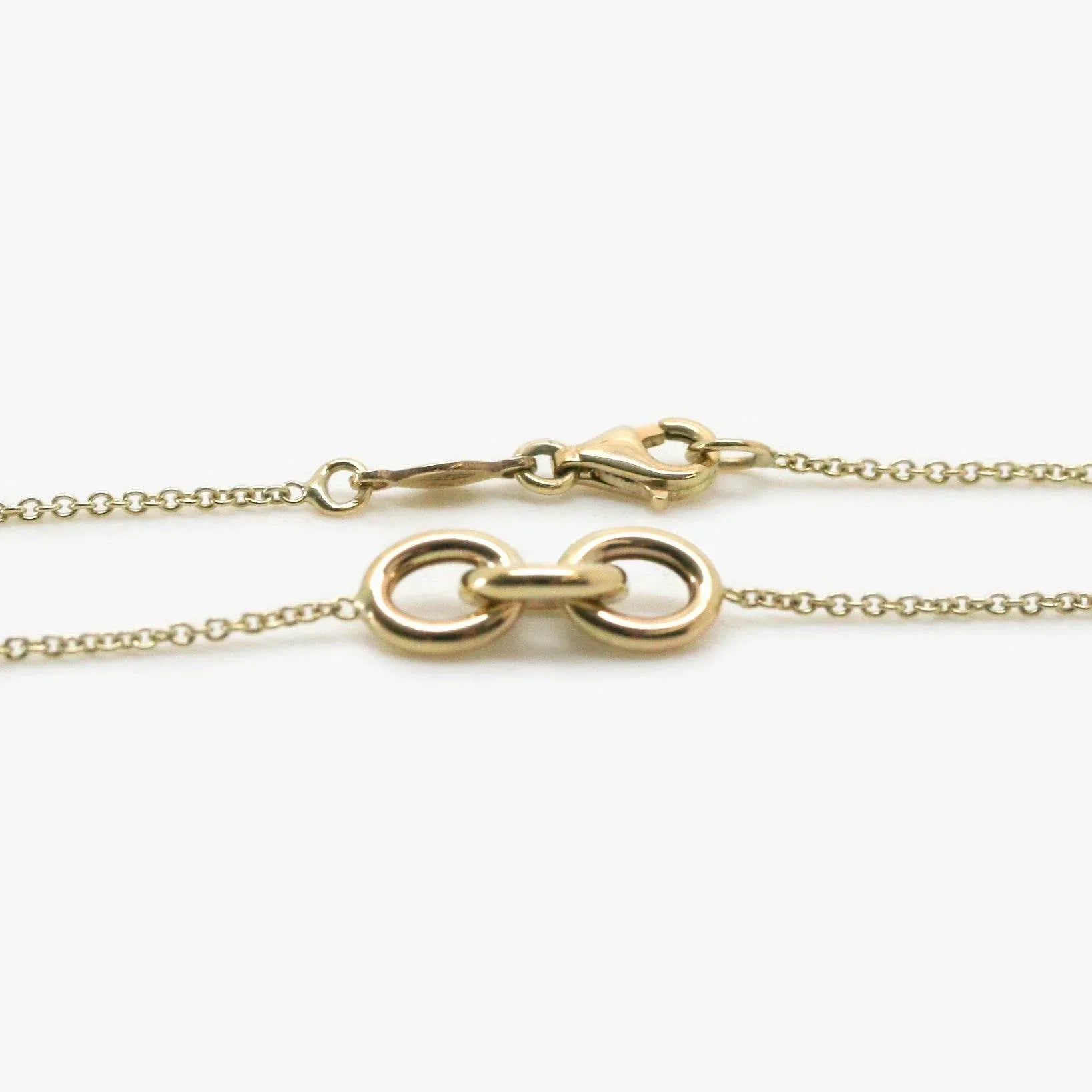 9ct Yellow Gold Triple Oval Necklace - Jordans Jewellers