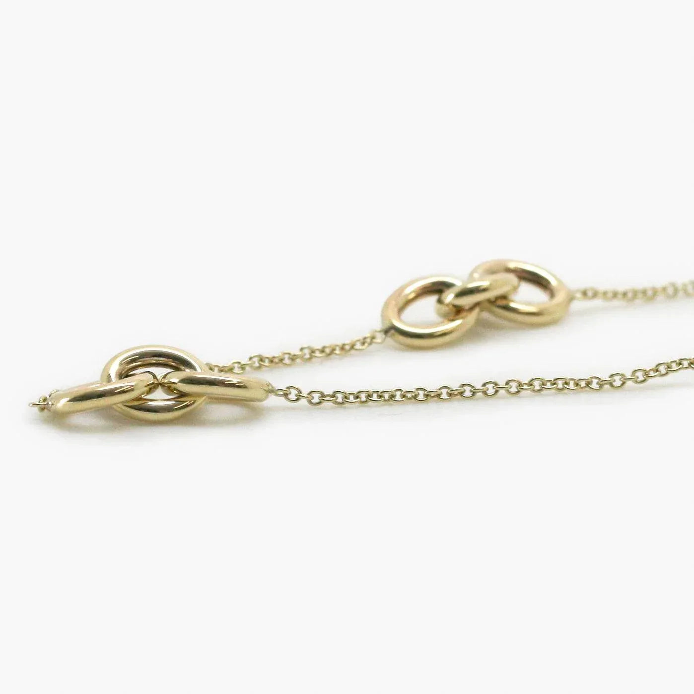 9ct Yellow Gold Triple Oval Necklace - Jordans Jewellers