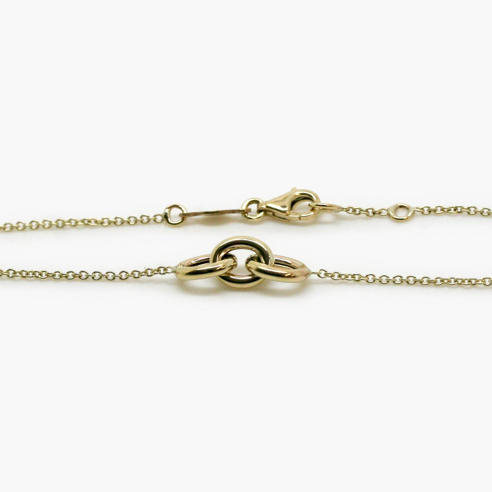 9ct Yellow Gold Triple Oval Bracelet - Jordans Jewellers