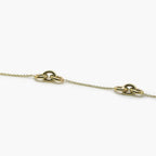 9ct Yellow Gold Triple Oval Bracelet - Jordans Jewellers