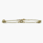 9ct Yellow Gold Triple Oval Bracelet - Jordans Jewellers