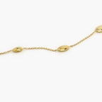 9ct Yellow Gold Oval Panel Bracelet - Jordans Jewellers