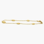 9ct Yellow Gold Oval Panel Bracelet - Jordans Jewellers