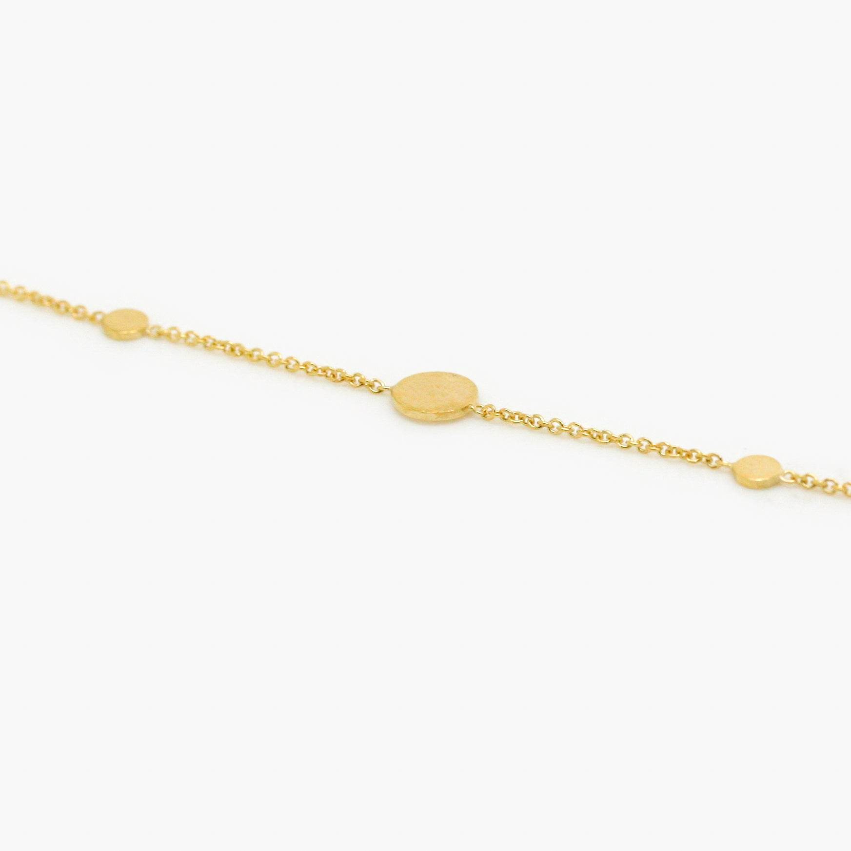 9ct Yellow Gold Circles Bracelet - Jordans Jewellers