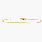 9ct Yellow Gold Circles Bracelet - Jordans Jewellers