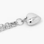 Silver Heart Bracelet - Jordans Jewellers