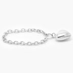 Silver Heart Bracelet - Jordans Jewellers
