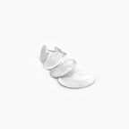Silver Brushed Circles Earrings - Jordans Jewellers