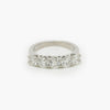 Five Stone Diamond Ring 9ct White Gold