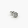 Silver CZ Small Stud Earrings