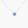 NEW Blue Flower Necklace