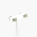 0.73ct Diamond Stud Earrings in 18ct White Gold - Jordans Jewellers