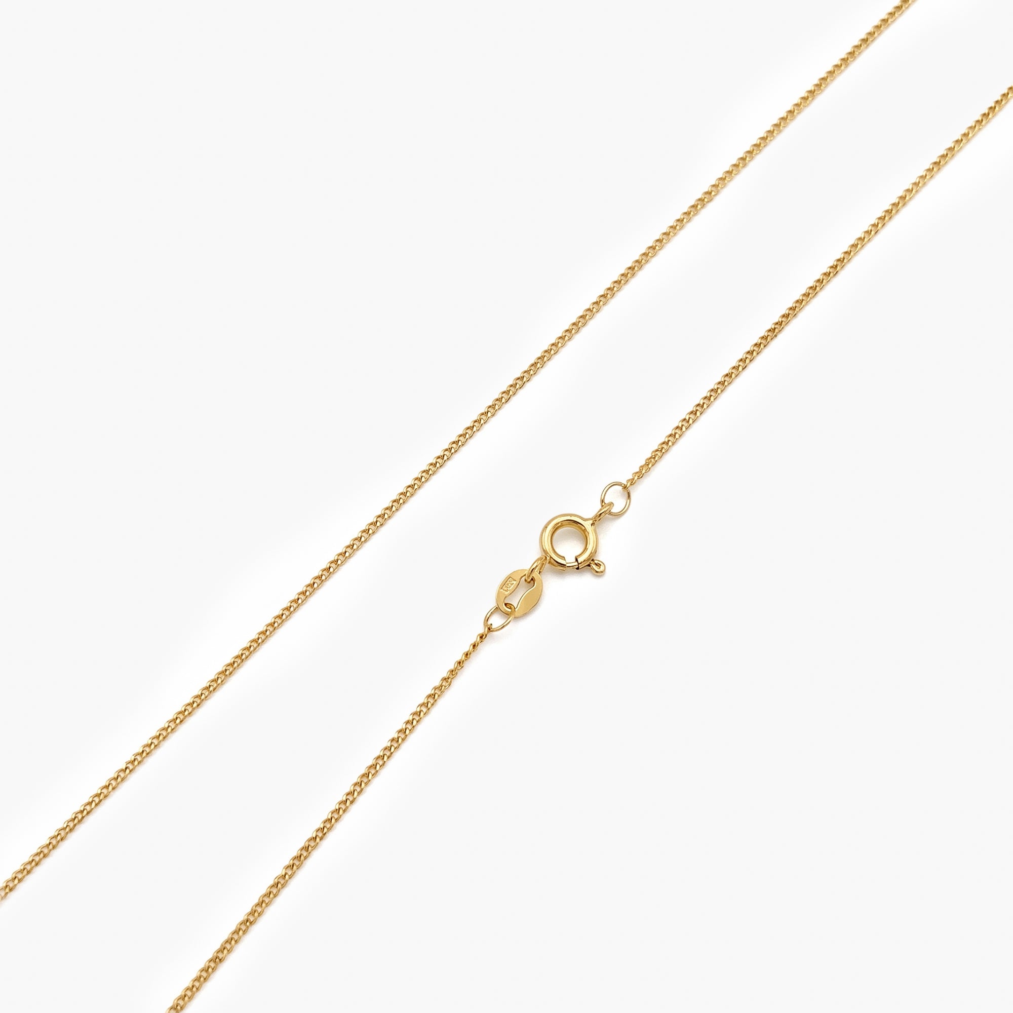 9ct Yellow Gold Lab Grown Diamond Two-Stone Kiss Pendant Necklace