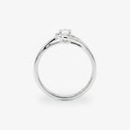 9ct Gold Diamond 0.20ct Solitaire Ring detail