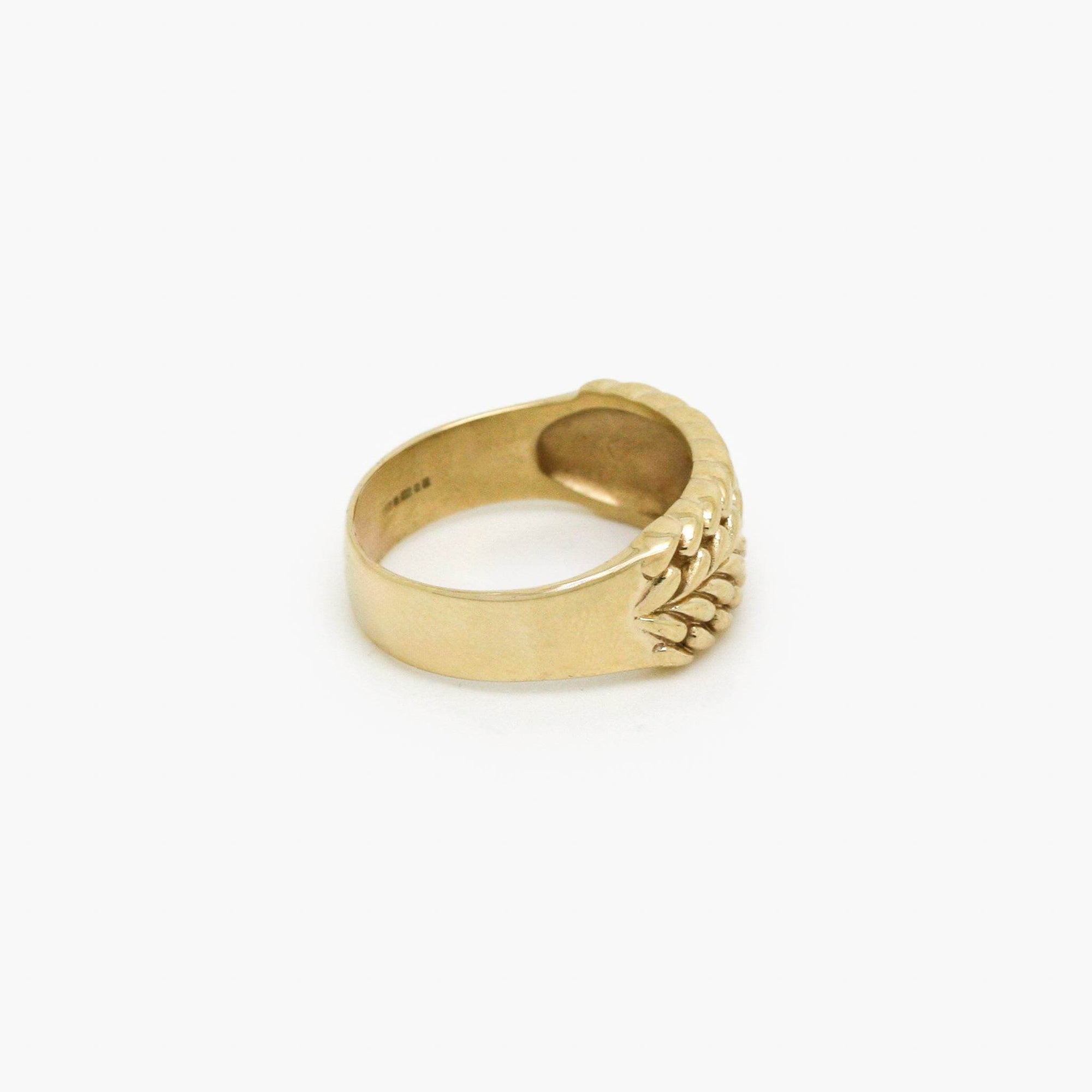 9ct Yellow Gold Keeper Ring - Jordans Jewellers