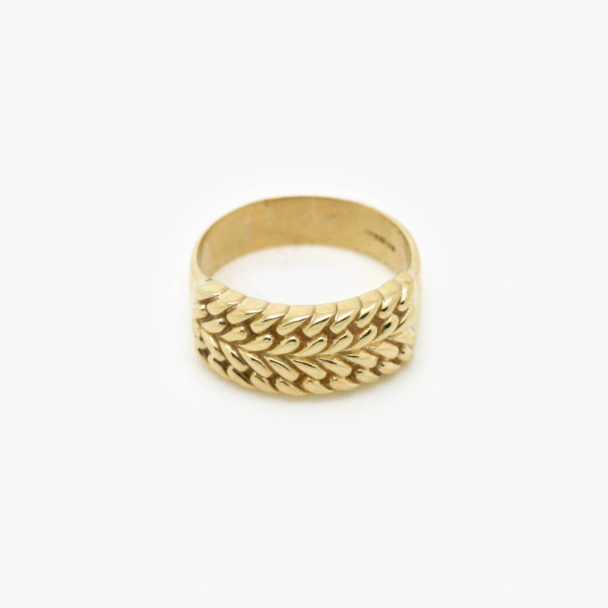9ct Yellow Gold Keeper Ring - Jordans Jewellers