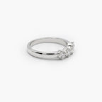 18ct White Gold 0.74ct Diamond Four-Stone Ring