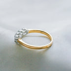 NEW 18 Carat Yellow Gold Four Stone Diamond Ring - Jordans Jewellers