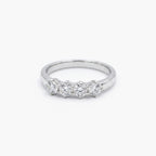18ct White Gold 0.74ct Diamond Four-Stone Ring