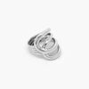 Silver Sculpted Wire Ring - Jordans Jewellers