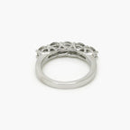 9ct White Gold 5-Stone Diamond Half Eternity Ring - Jordans Jewellers