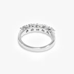 9ct White Gold 5-Stone Diamond Ring