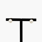 7-7.5mm Rondelle Freshwater Pearl Studs - Jordans Jewellers