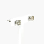 1.05ct Diamond Stud Earrings in 18ct White Gold - Jordans Jewellers