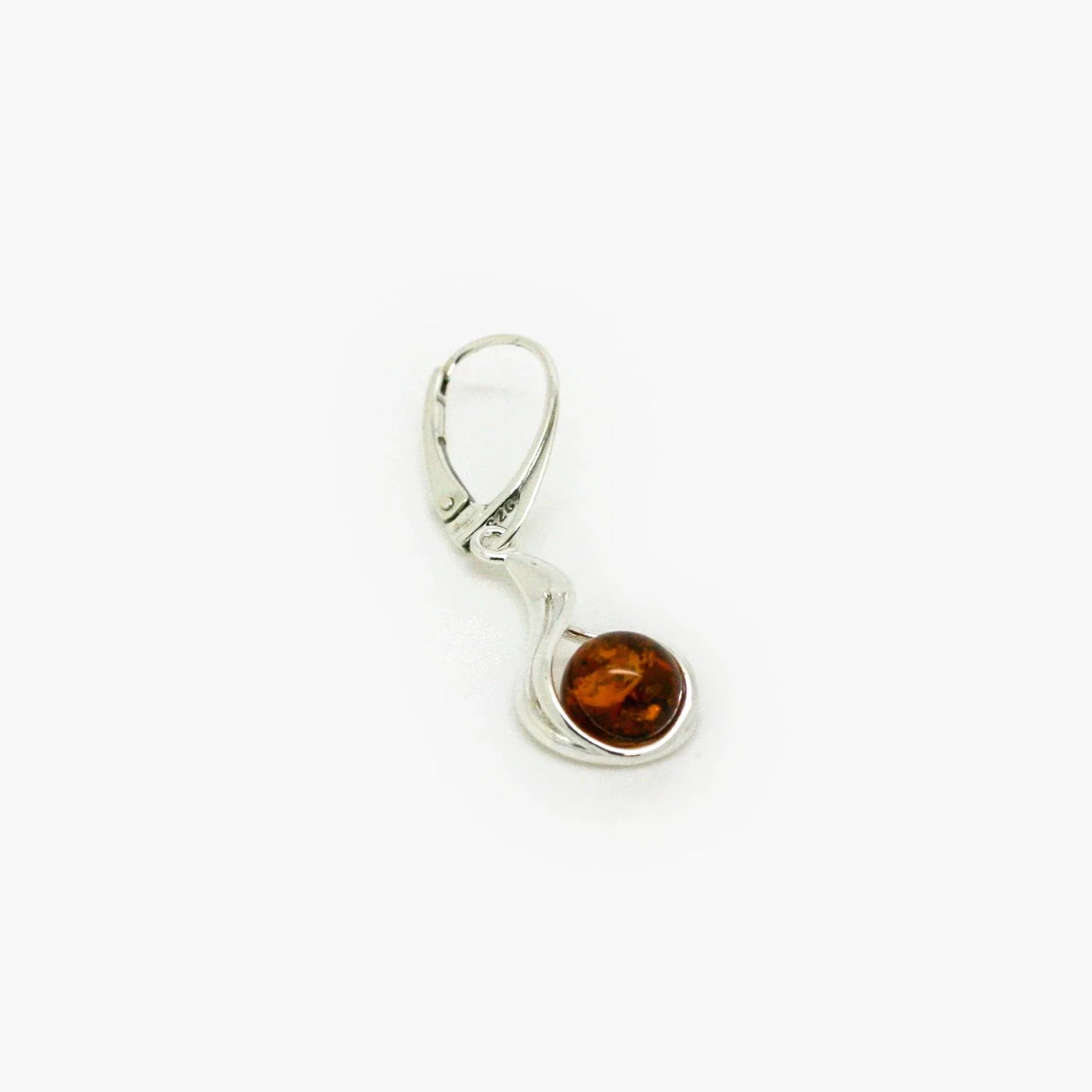 Amber Swirl Drop Earrings - Jordans Jewellers