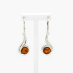Amber Swirl Drop Earrings - Jordans Jewellers