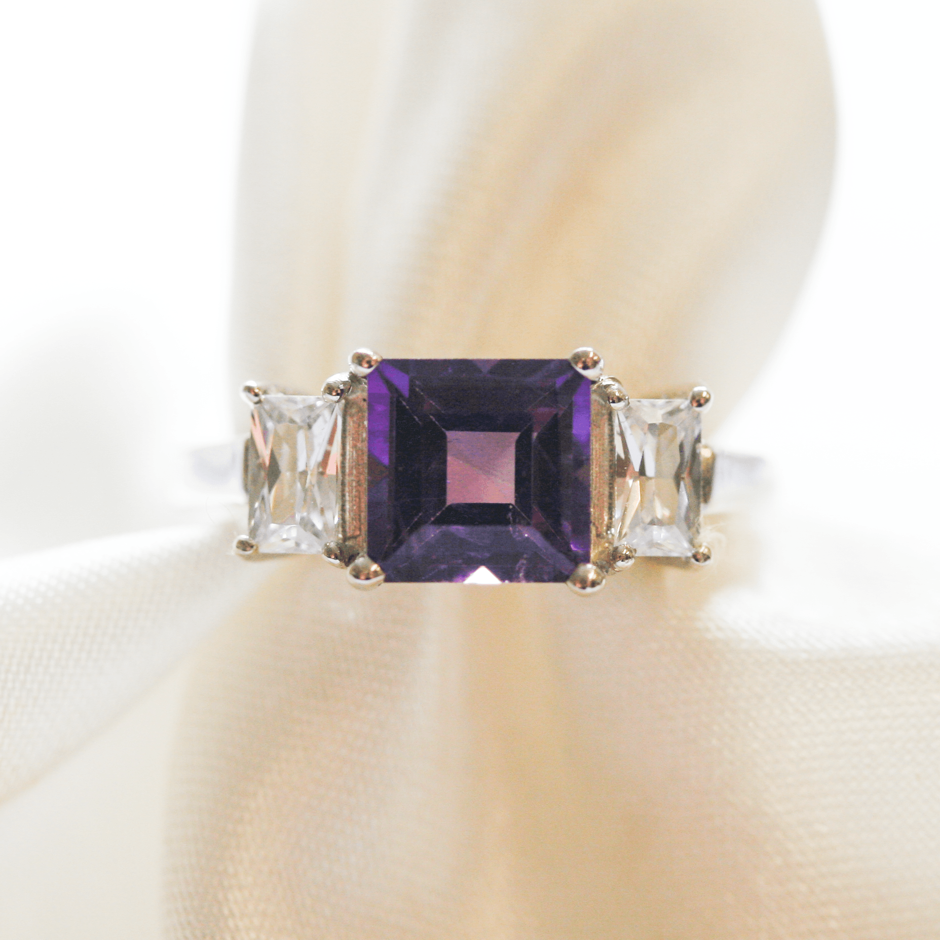 9 carat gold amethyst ring online