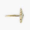 Art Deco 14 Carat Gold Sapphire & Diamond Ring