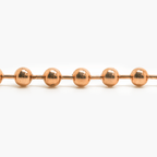 NEW Rose Gold Plated Silver Linked Ball Bracelet - Jordans Jewellers