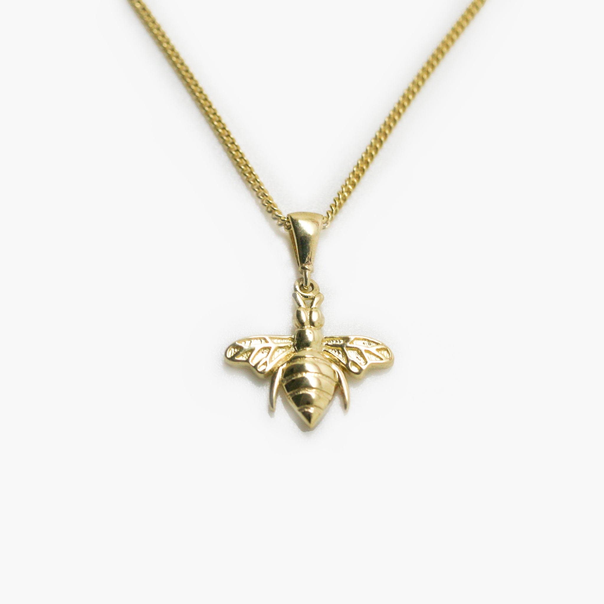 9ct gold sale bumble bee necklace