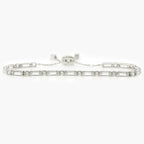 NEW Silver CZ Adjustable Bracelet - Jordans Jewellers