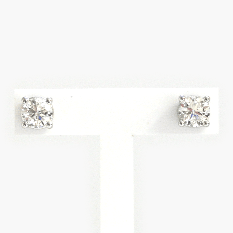 NEW Diamond Solitaire Earrings - Jordans Jewellers