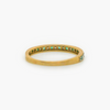 NEW 9 Carat Yellow Gold Emerald and Diamond Ring