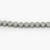 Fancy Diamond Cluster Bracelet 9ct White Gold