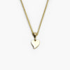 Yellow Gold Mini heart pendant necklace