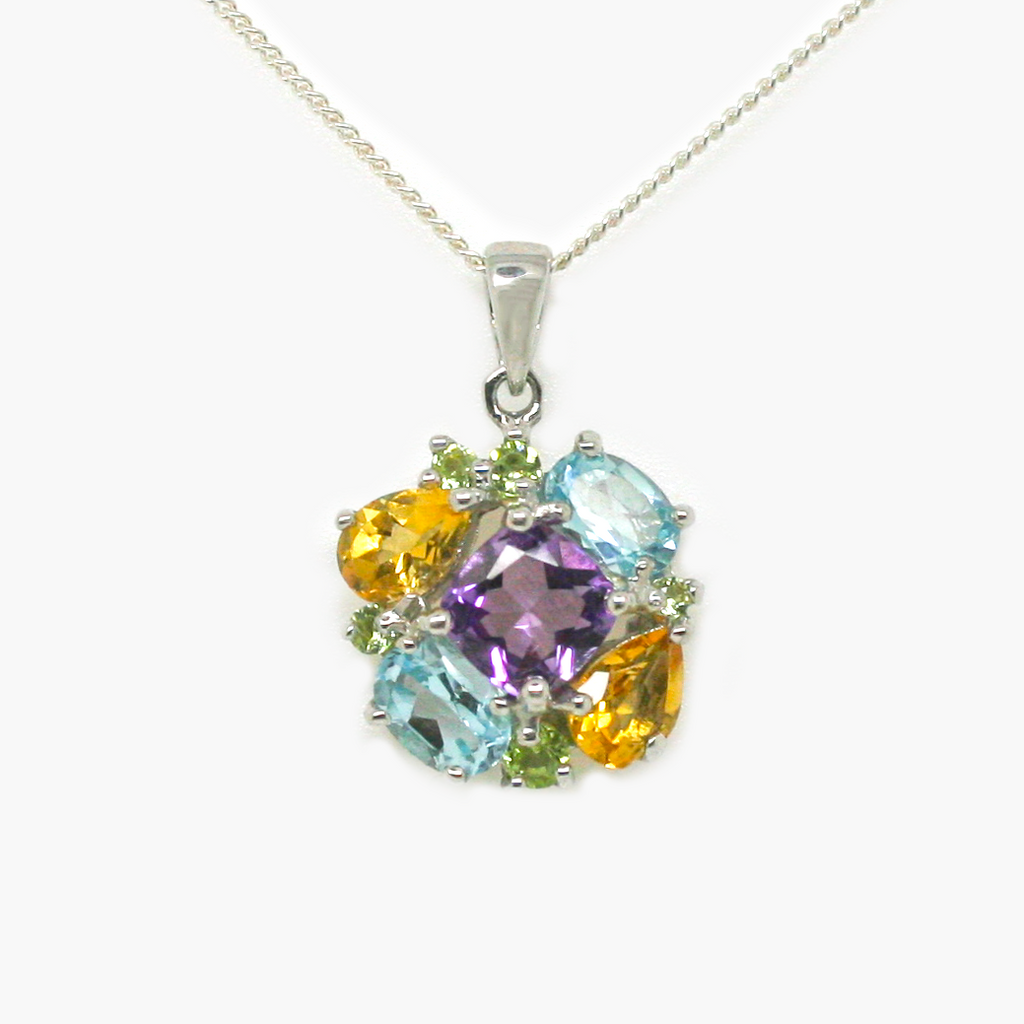 NEW Multi Gems Necklace