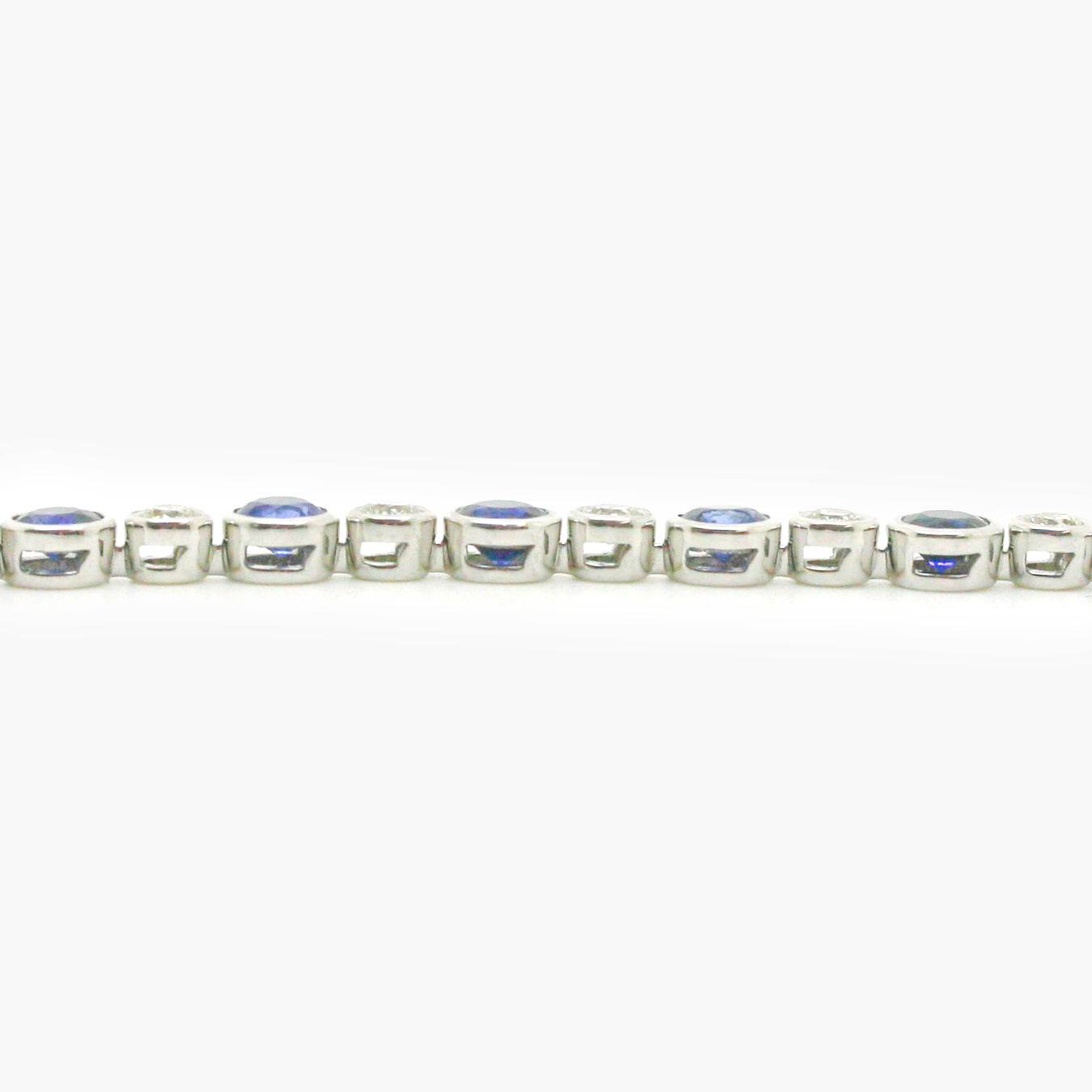 NEW Sapphire & Diamond Bracelet - Jordans Jewellers