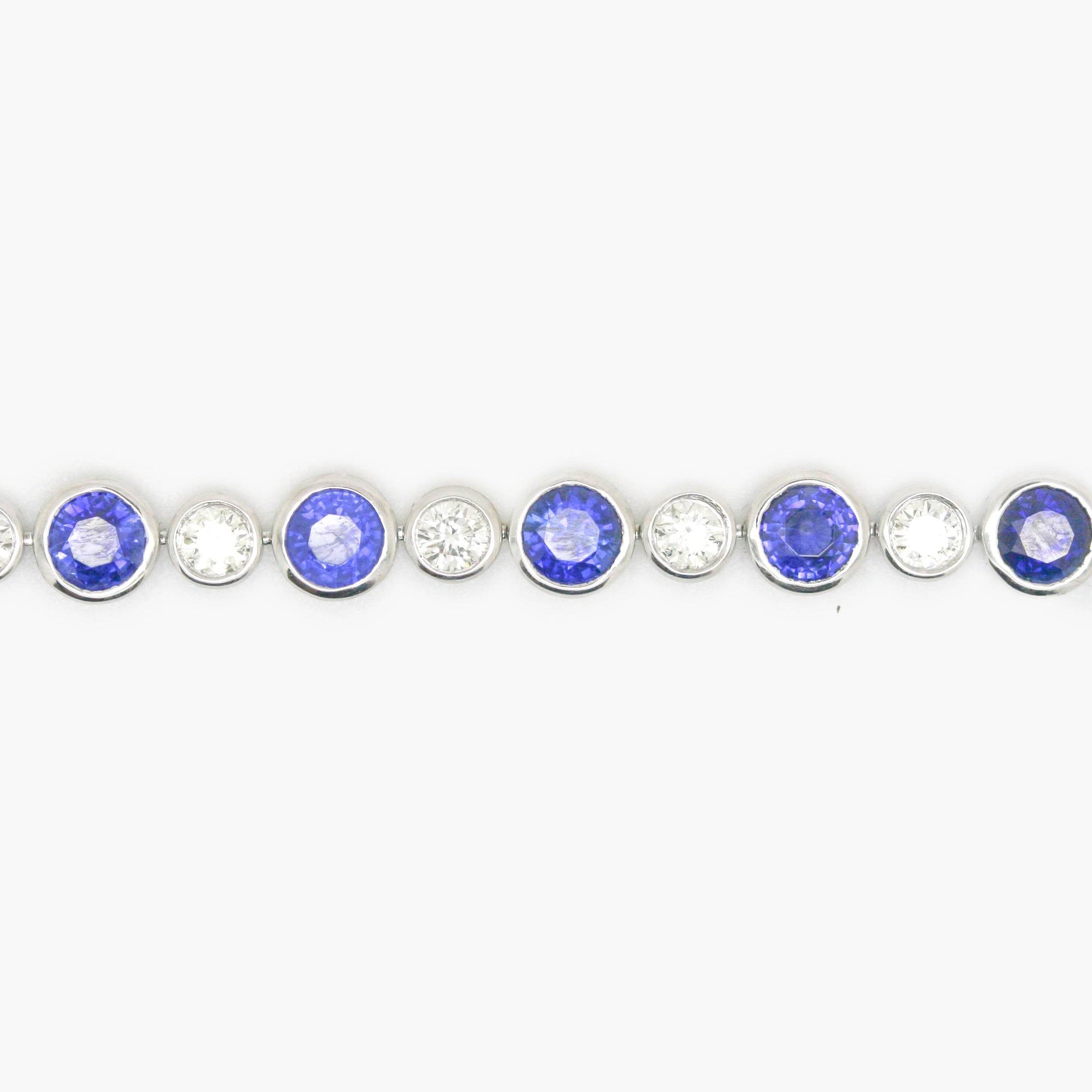 NEW Sapphire & Diamond Bracelet - Jordans Jewellers